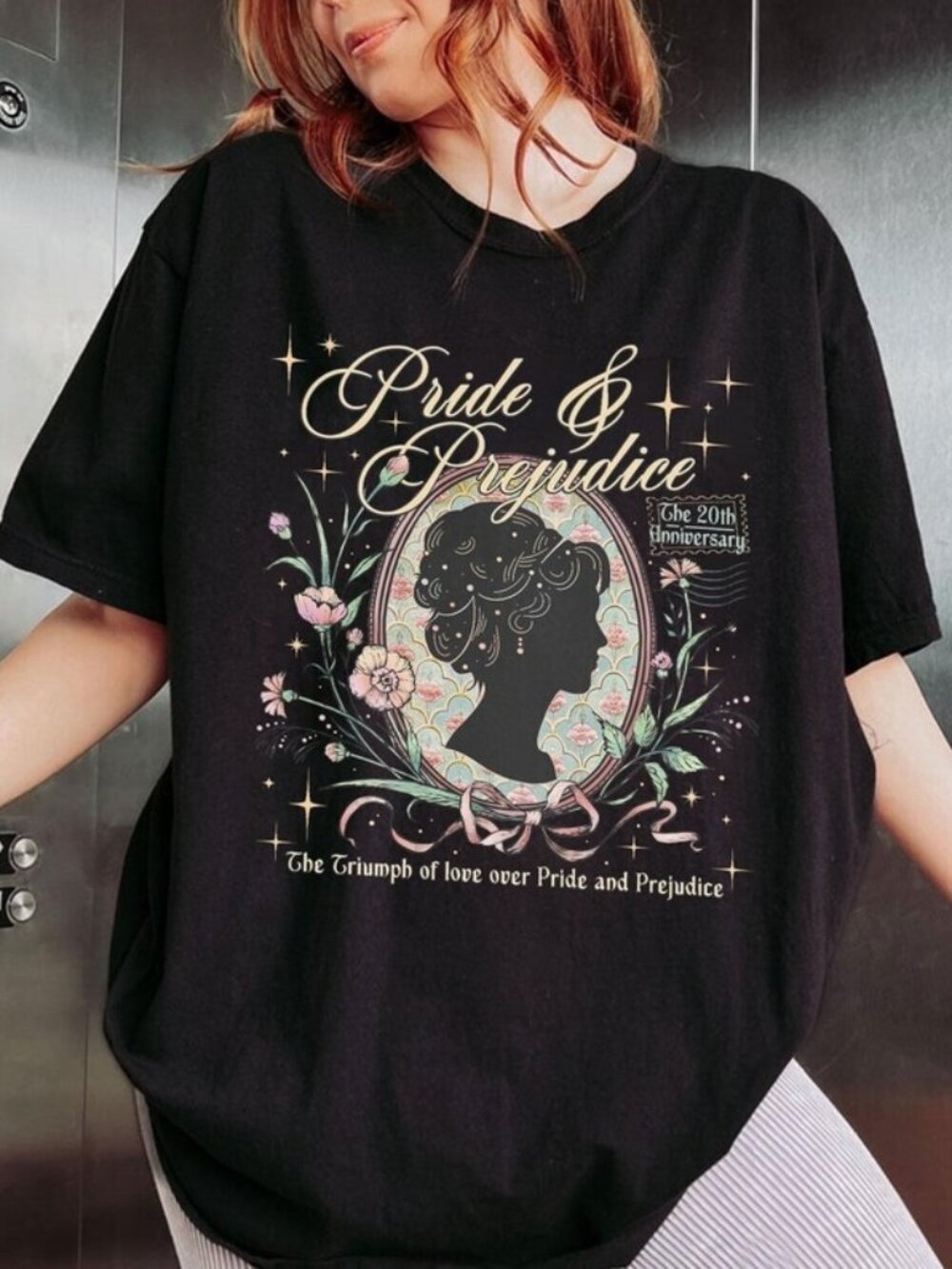 Pride and Prejudice T-shirt, Obstinate Headstrong Girl Tee